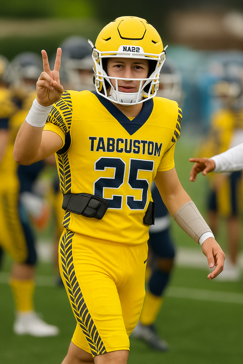 Pro American Football Uniform